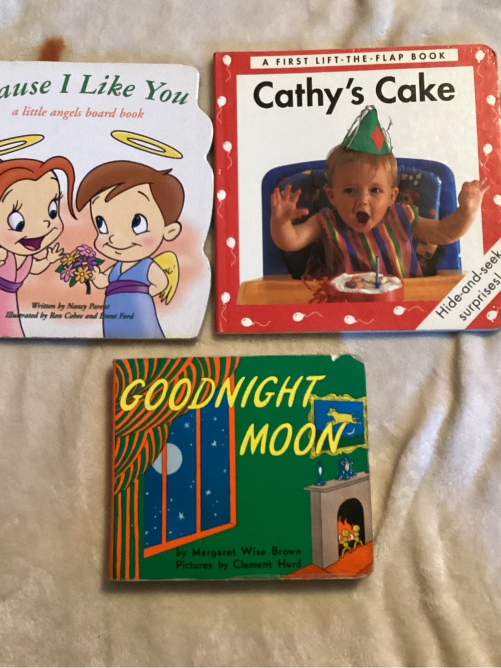 Lot of 3 Baby Board Books Hardback Picture Books